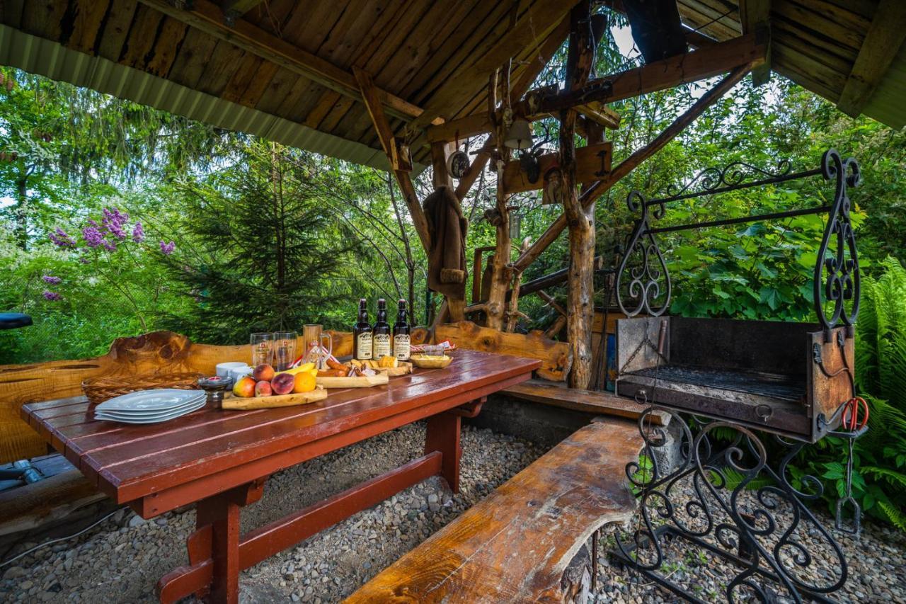 Pokoje Z Widokiem Na Gory I Prywatny Domek Z Zadaszona Altana - Grillem I Ogniskiem. Zakopane Ngoại thất bức ảnh